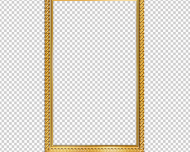 Golden Frame PNG Transparent